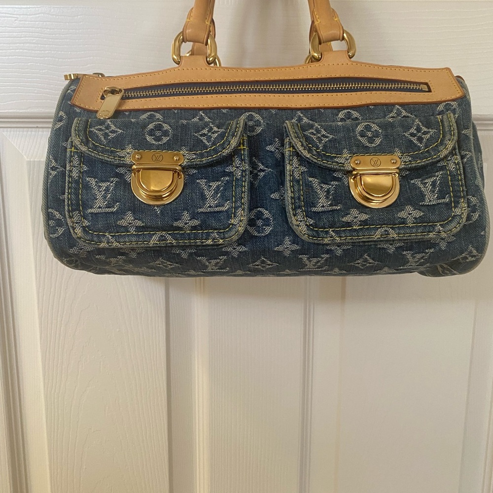 2005 Louis Vuitton Denim Neo Speedy Bag - Picture 2 of 12